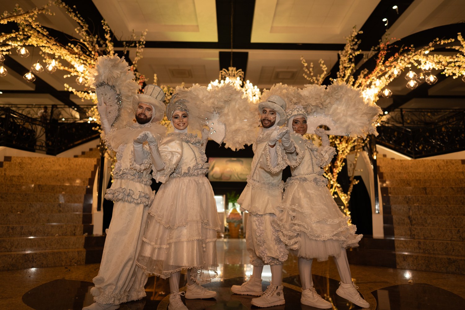 Foto de um baile Monteiro: Escadarias e recepção